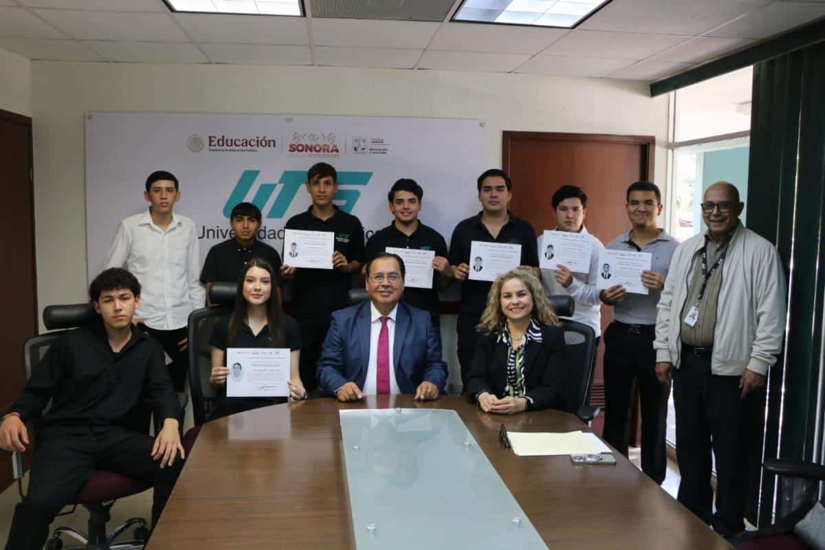 Destaca Gobierno de Sonora a nivel nacional en certificación de competencias profesionales: UTS
