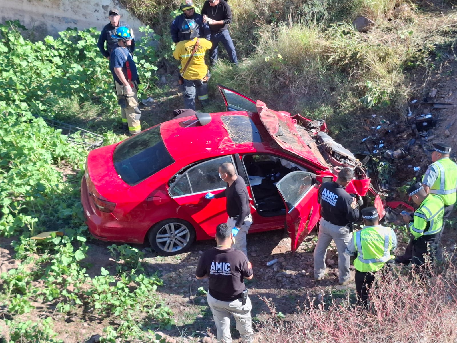 Muere conductor; el auto que tripulaba chocó contra caballo