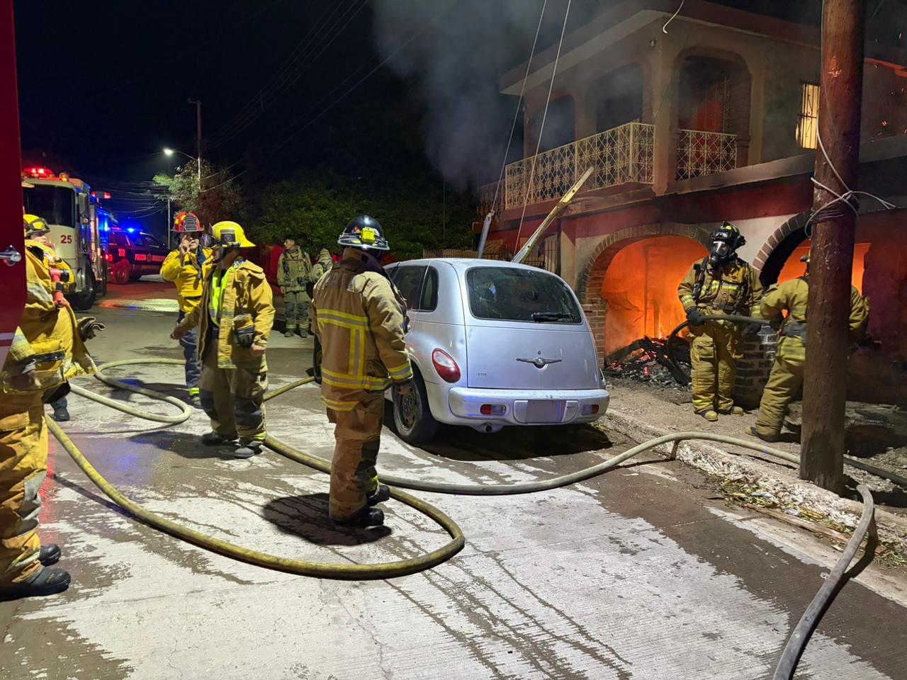 Se registra incendio de vivienda