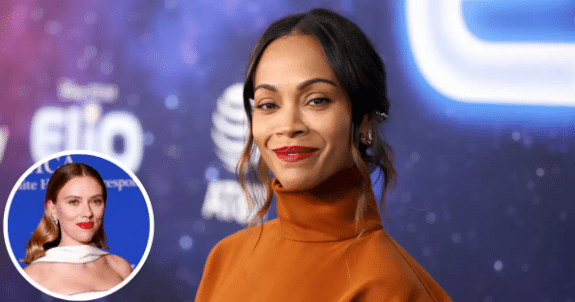 Zoe Saldana vence a Scarlett Johansson como actriz taquillera 1 Zoe Saldana