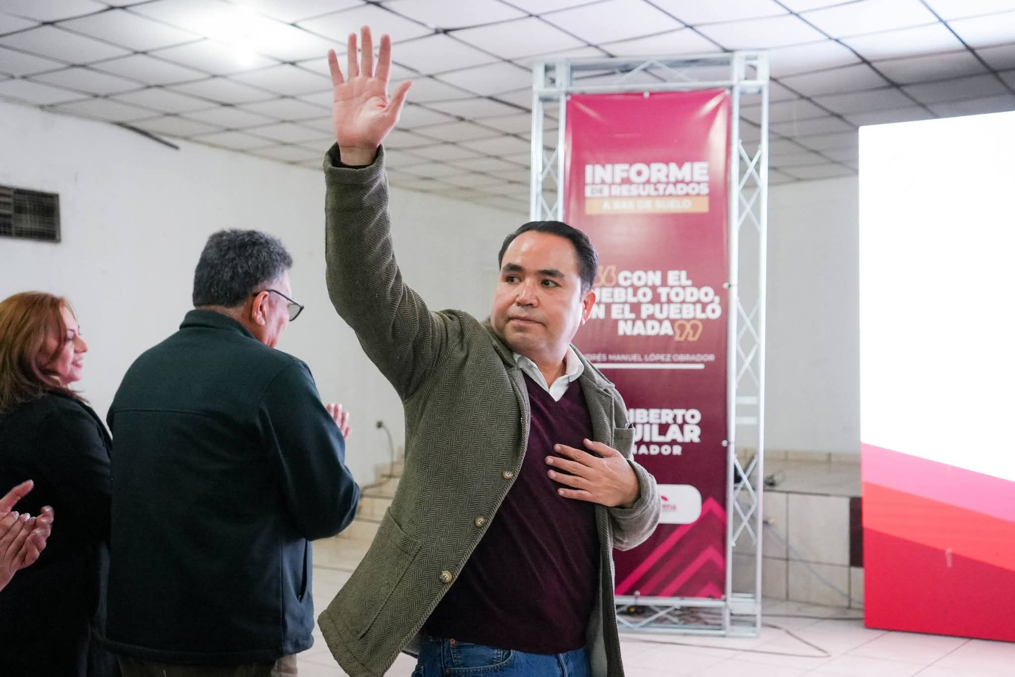 Rendirá senador Heriberto Aguilar
