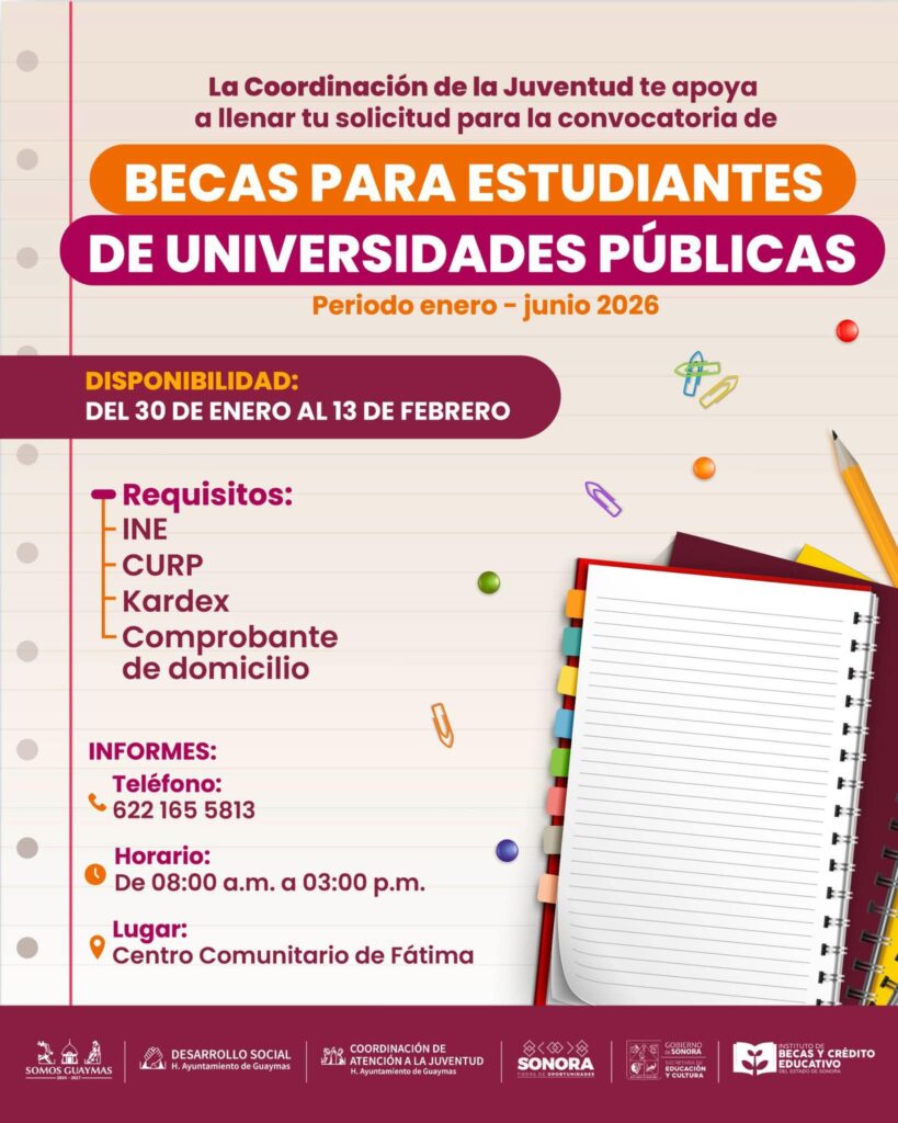 Ayuntamiento apoya trámite de becas para estudiantes universitarios 1 becas