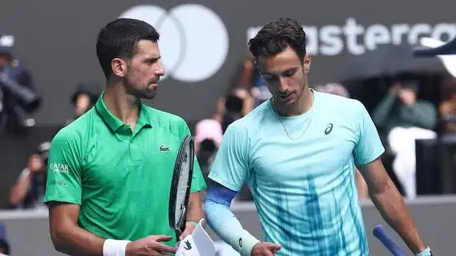 Open de Australia: La "desgracia" de Musetti salva a un Djokovic contra las cuerdas 1 IJQ4RMZP3BKN7BLYJHFB53ZMRM
