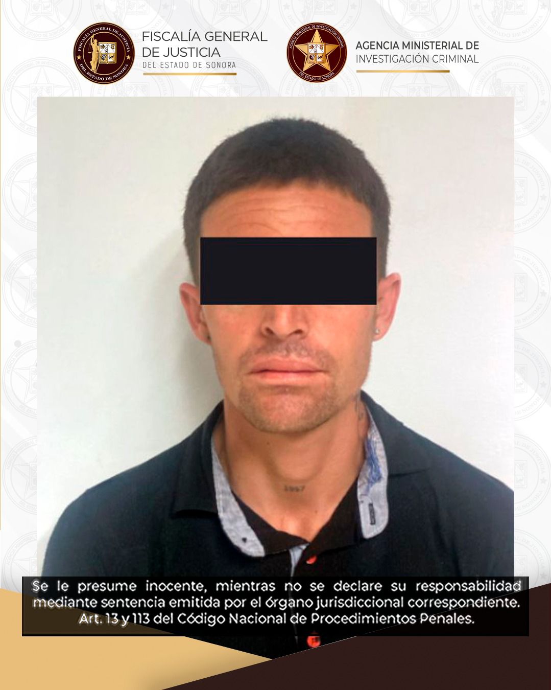 FGJES obtiene vinculación a proceso de imputado por narcomenudeo en Magdalena de Kino