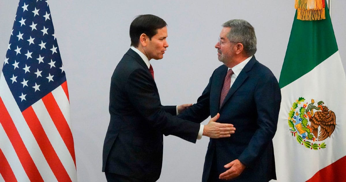 De la Fuente y Marco Rubio reiteran colaboración bilateral entre México y EE.UU.