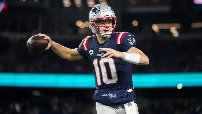 Patriots vencen a Chargers 16-3: Drake Maye brilla en su debut de Playoffs y avanza a Ronda Divisional 1 drake maye