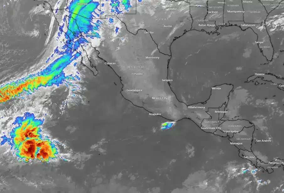 Frente frío 27 provoca lluvias intensas y frío en México