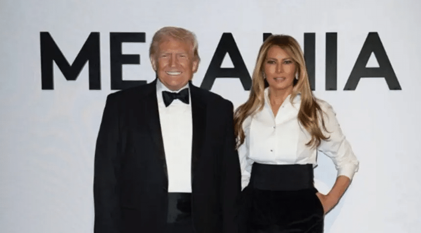Trump respalda a Melania en la premier de su documental y la califica como “buena influencia” 1 image 287