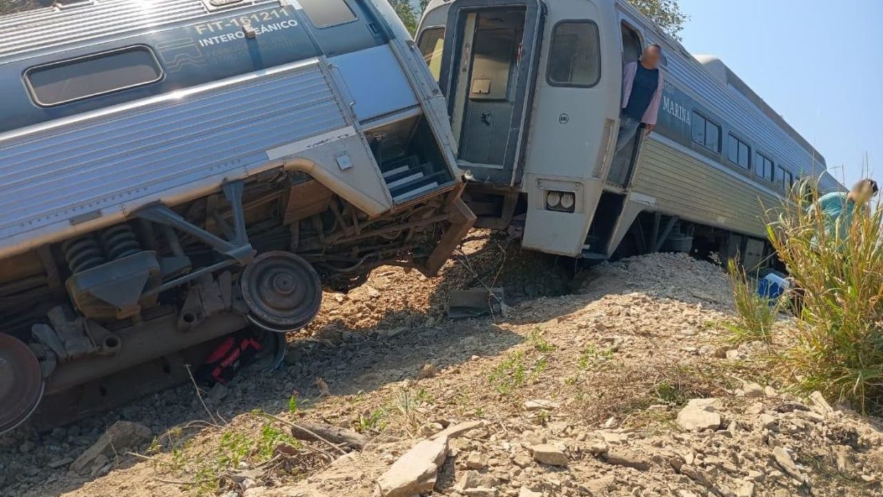 Sheinbaum garantiza reparación por accidente del Tren Interoceánico