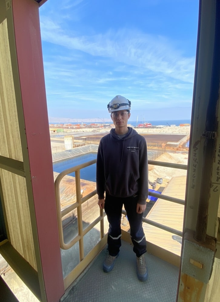 Estudiante de Unisierra se forma en clúster minero líder mundial 2 Estudiante