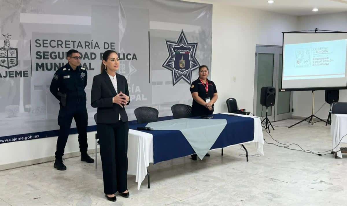 Capacita Secretaría de Seguridad y Protección Ciudadana a servidores públicos de Ciudad Obregón