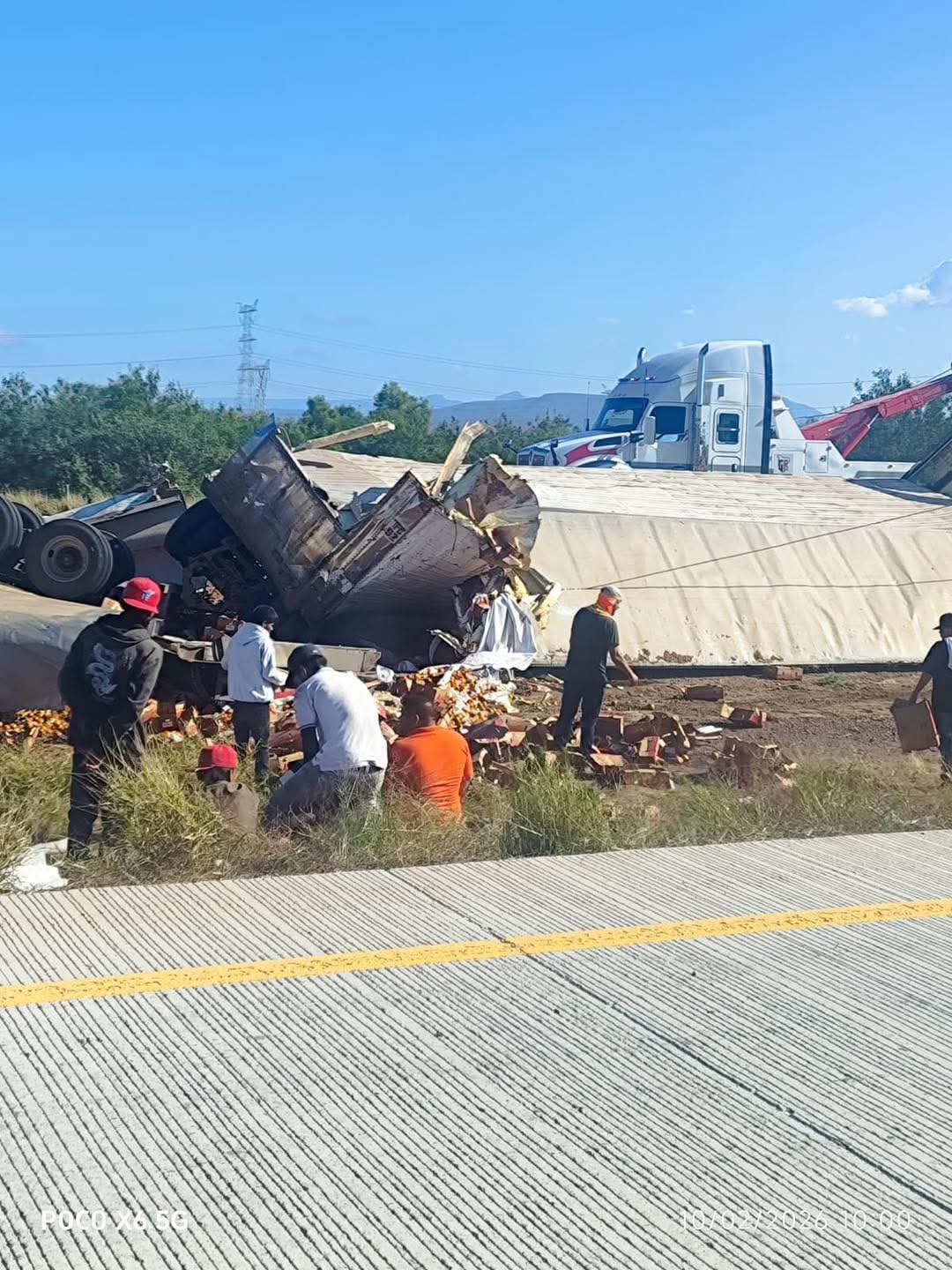 Resulta lesionado operador de trailer