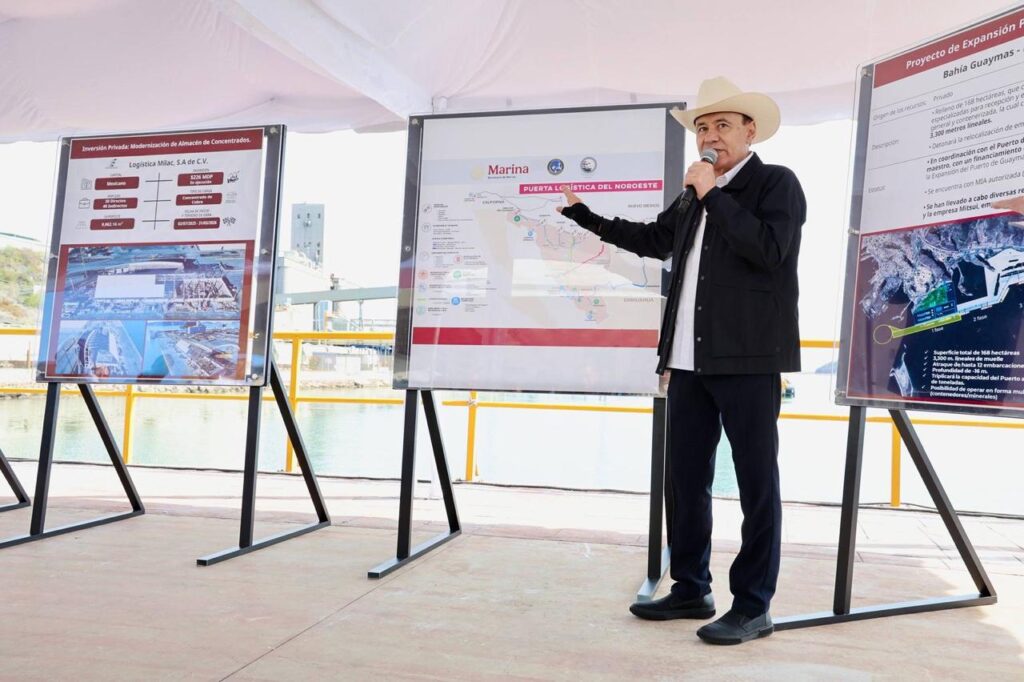 Se proyecta inversión de 130 mil millones de pesos en el Puerto de Guaymas 3 410