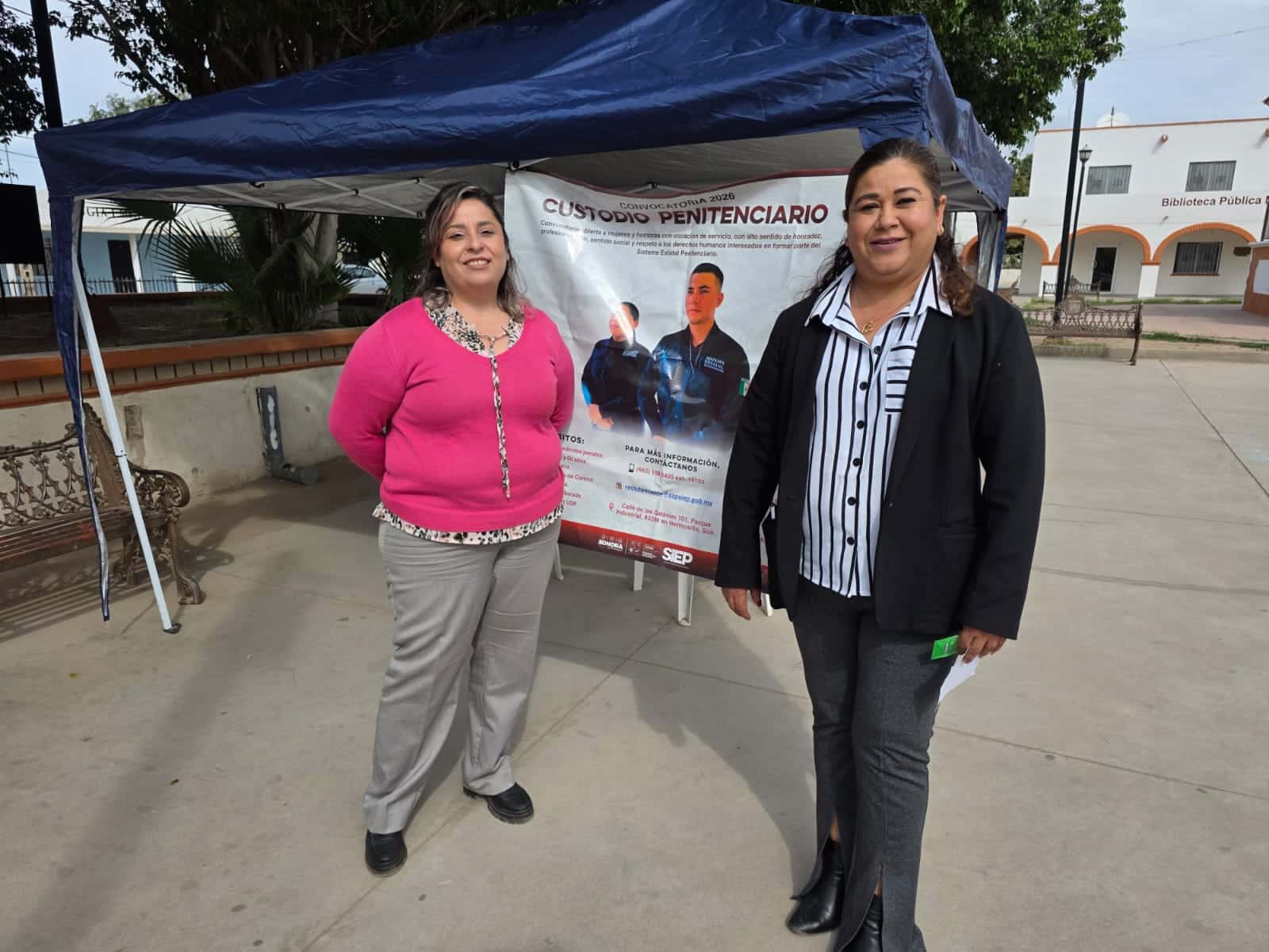 Promueven convocatoria para custodio penitenciario en Empalme