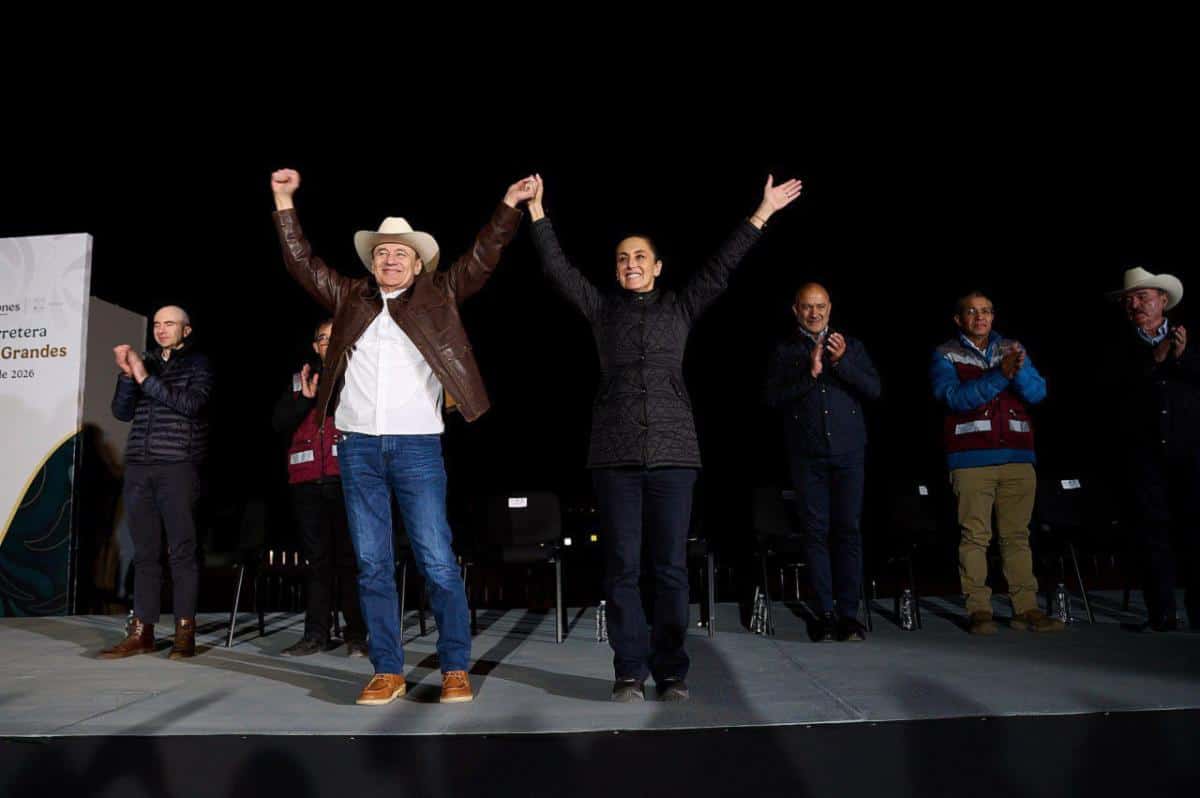 Sheinbaum y Durazo saldan deuda histórica; entregan carretera Bavispe-Nuevo Casas Grandes en beneficio de miles de sonorenses