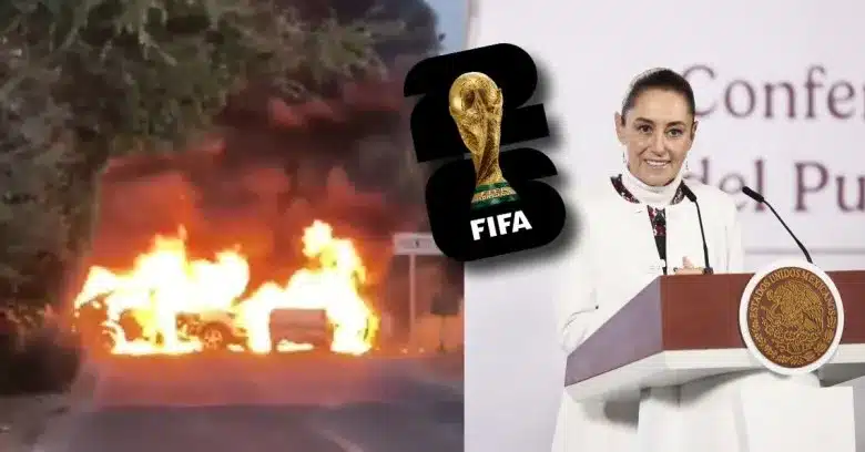 Claudia Sheinbaum descarta riesgos para el Mundial 2026 tras muerte de El Mencho