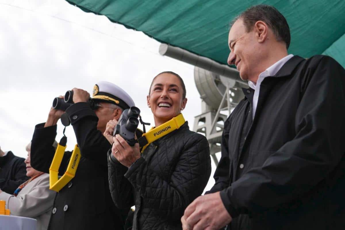 Sheinbaum y Durazo consolidan primer arrecife artificial del país con hundimiento ex buque”