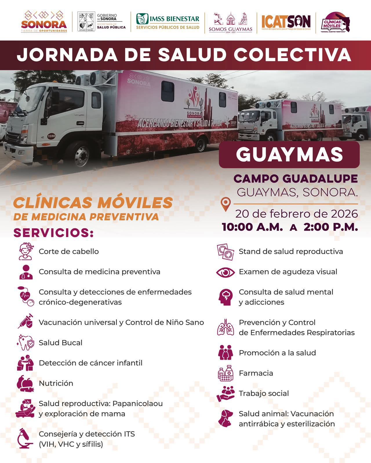 Vacunarán contra sarampión en campo agrícola