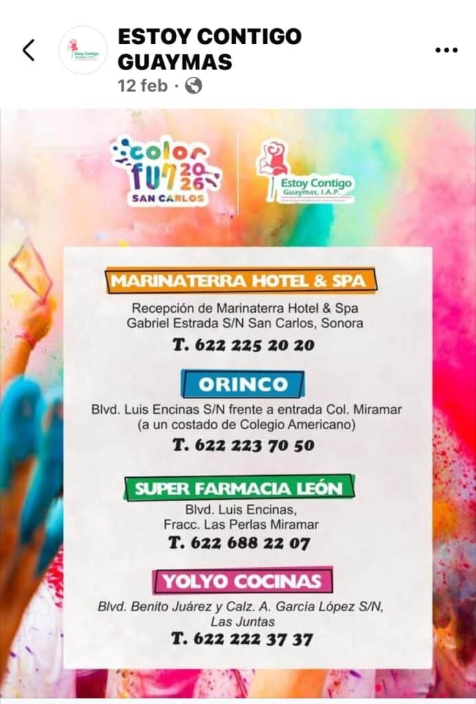 Preparan carrera Color Fun 2 IMG 20260219 WA0236