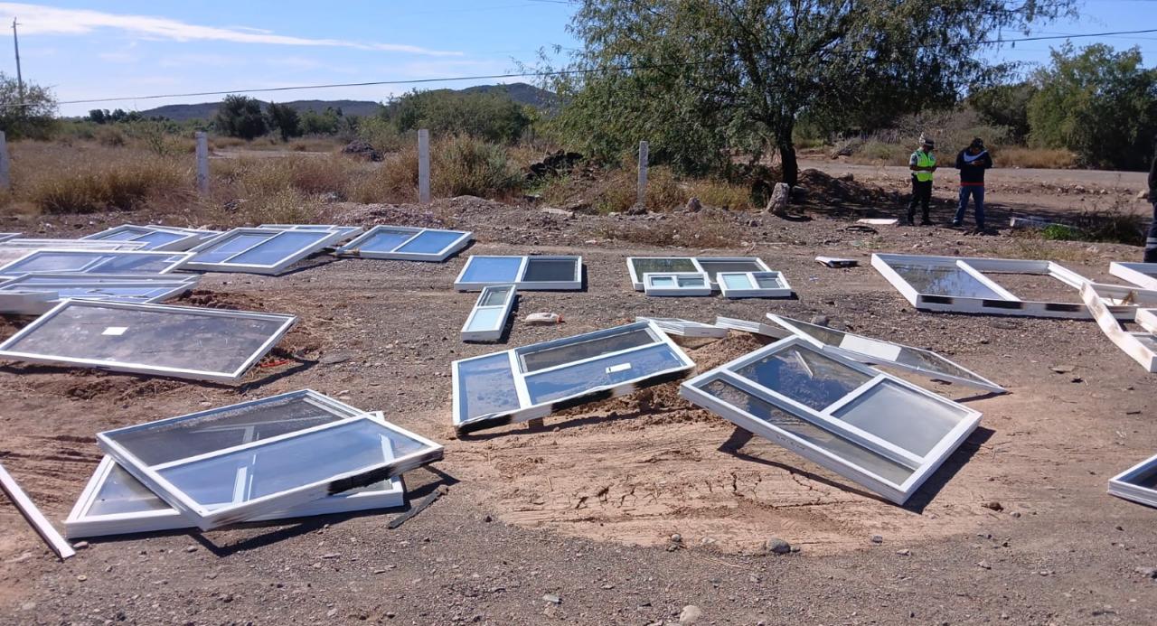 Contingencia en carretera por incendio de carro