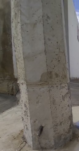 dejan poste a media calle tras obra en vialidad 17834 1 1