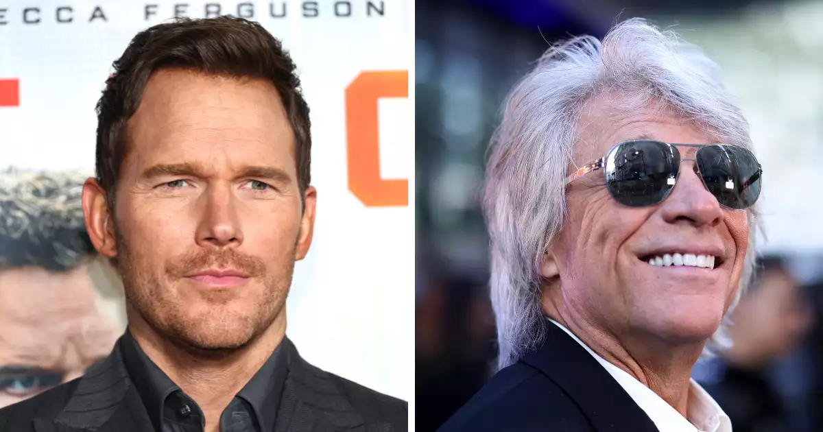 Chris Pratt y Bon Jovi listos para el Super Bowl LX