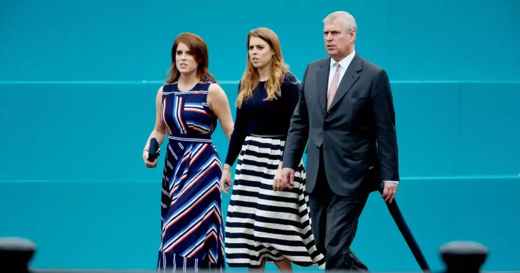 Beatriz y Eugenia se sienten engañadas por el príncipe Andrés 1 Beatriz