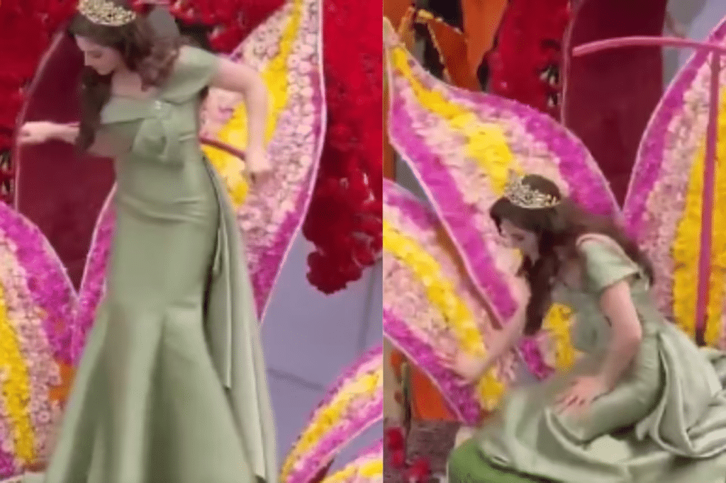 Fátima Bosch: Miss Universo sufre desmayo en desfile de Ecuador 1 Fátima