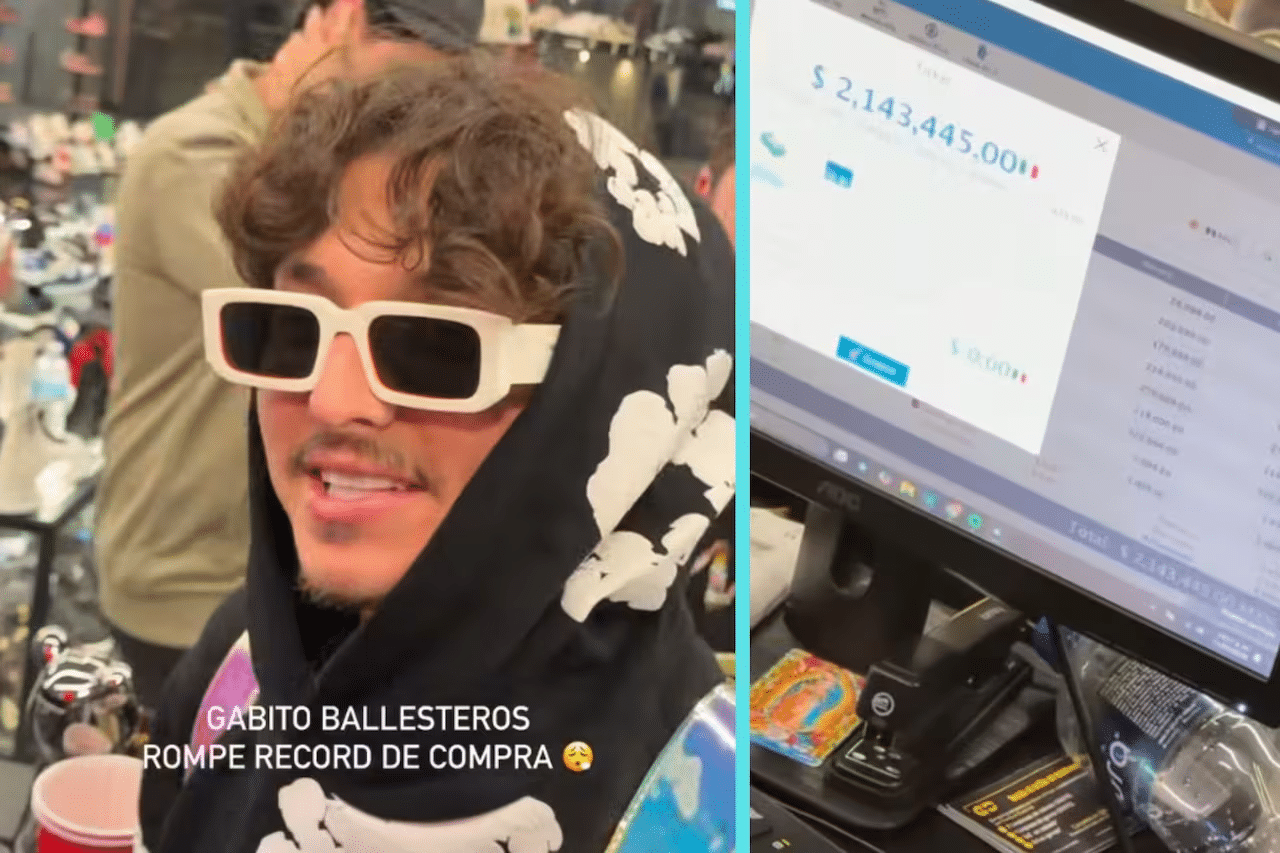 Gabito Ballesteros realiza compra de 2 millones en ropa