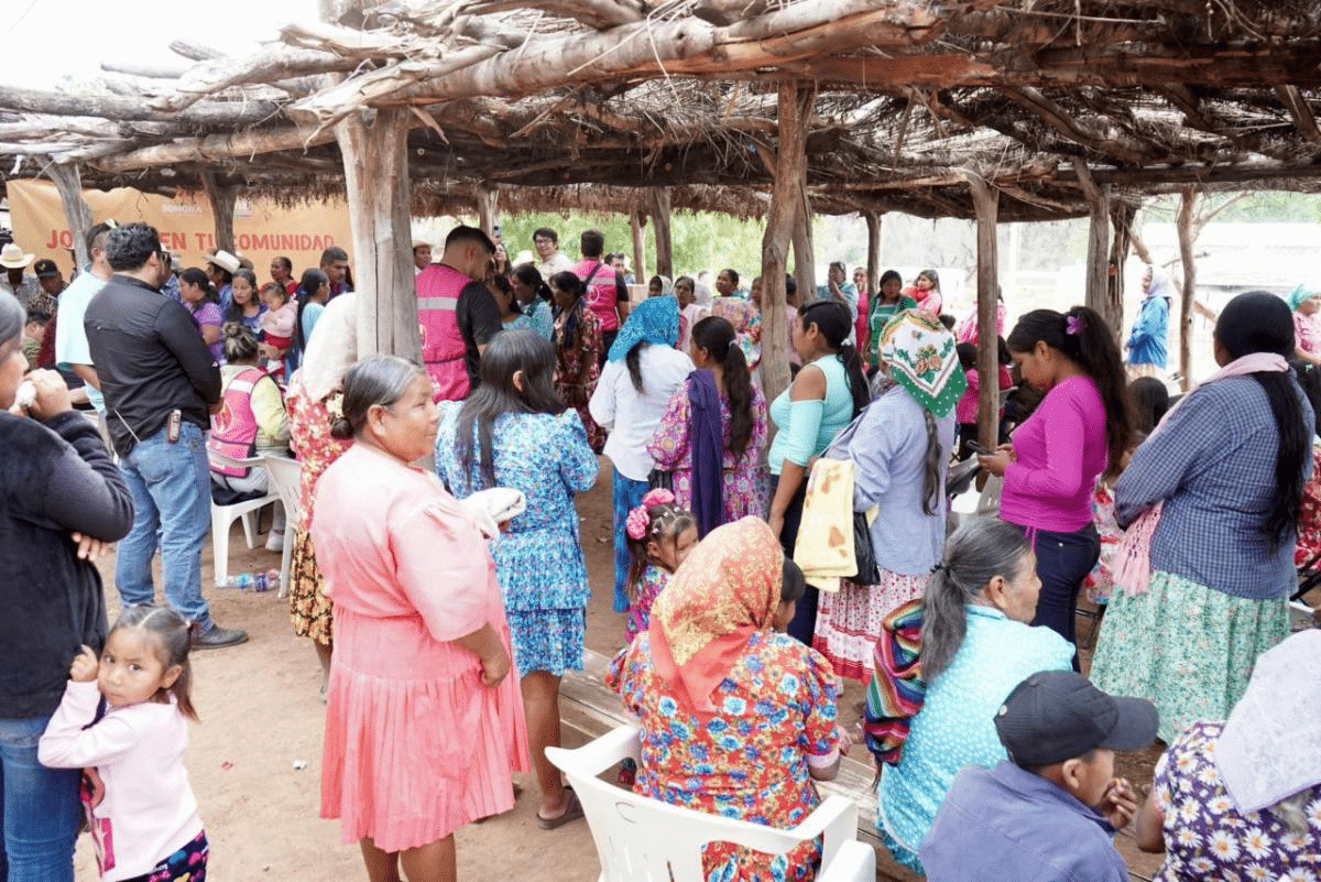 Gobierno de Sonora fortalece el bienestar de la comunidad Guarijío – Makurawe con entrega de apoyos sociales en Mesa Colorada