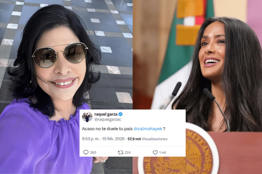 Raquel Garza arremete contra Salma Hayek 1 Raquel Garza