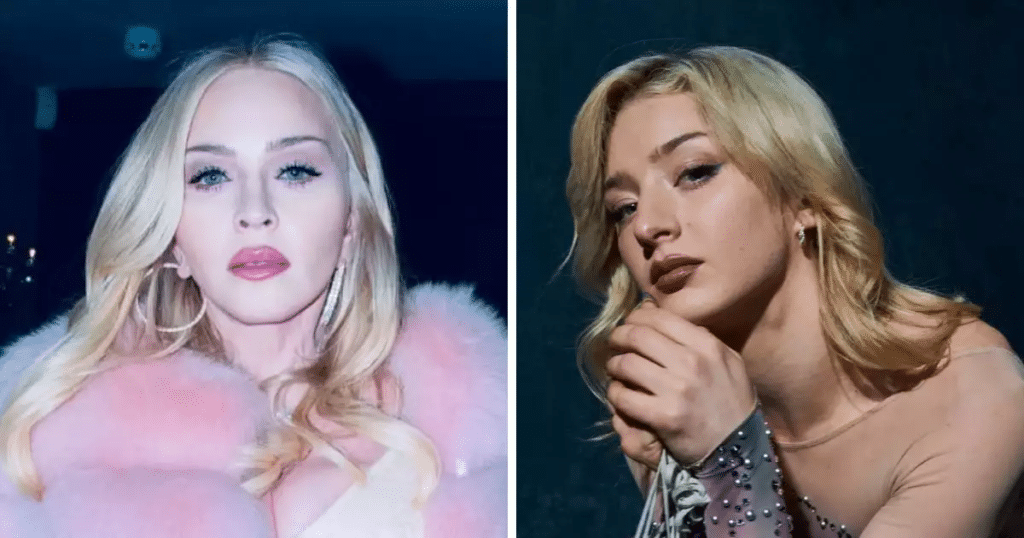 Madonna sorprende a Amber Glenn tras su rutina olímpica 1 Madonna