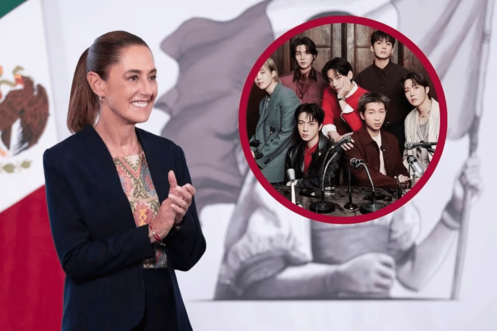 BTS en México: Sheinbaum recibe respuesta de Corea del Sur 1 BTS