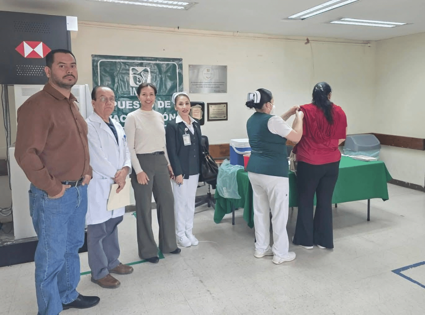 Avanza IMSS en vacunación contra sarampión