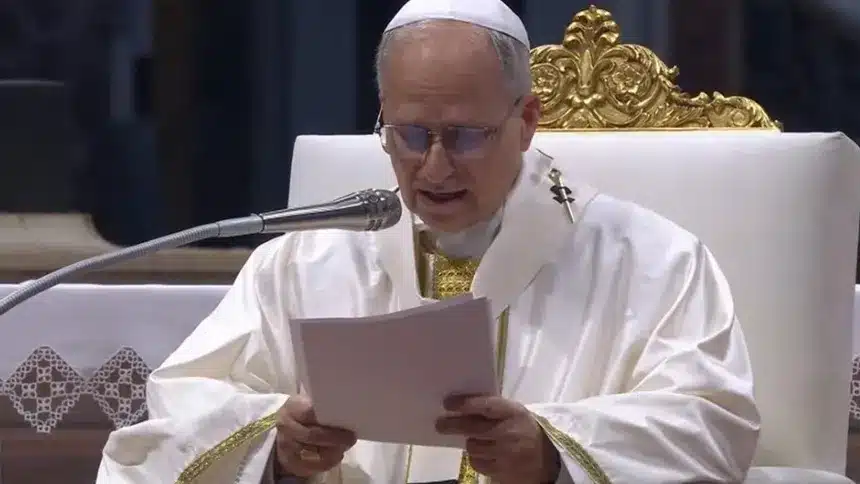 El papa León XIV hace un enérgico llamado a la paz en Ucrania 1 papa leon xiv 2