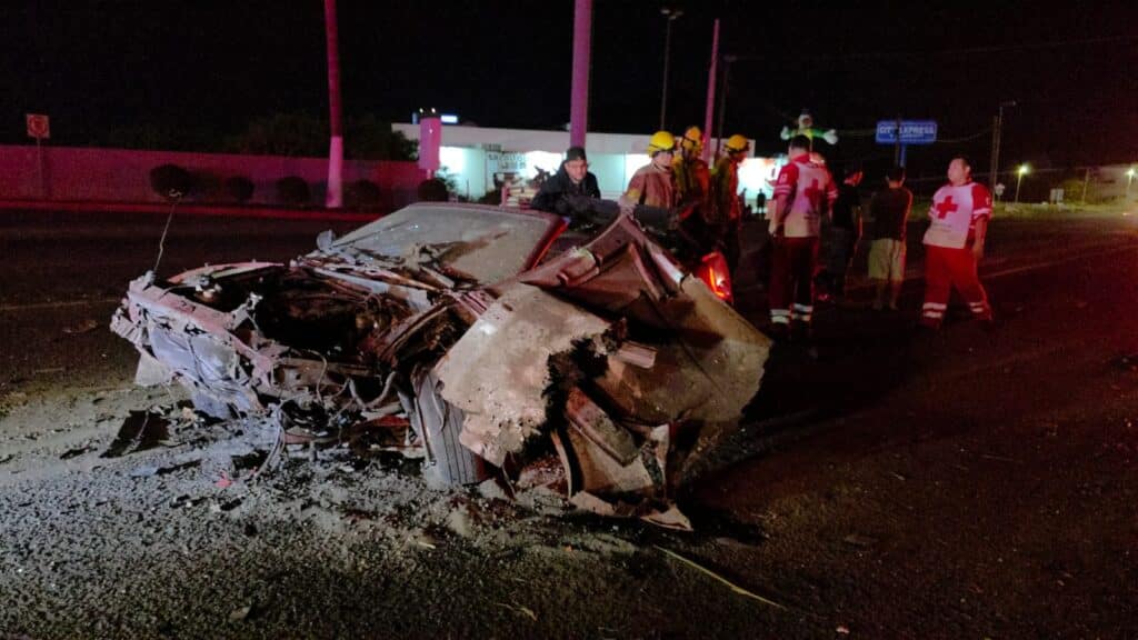 ¡En aparatoso accidente! Muere trabajador de maquilas 1 2