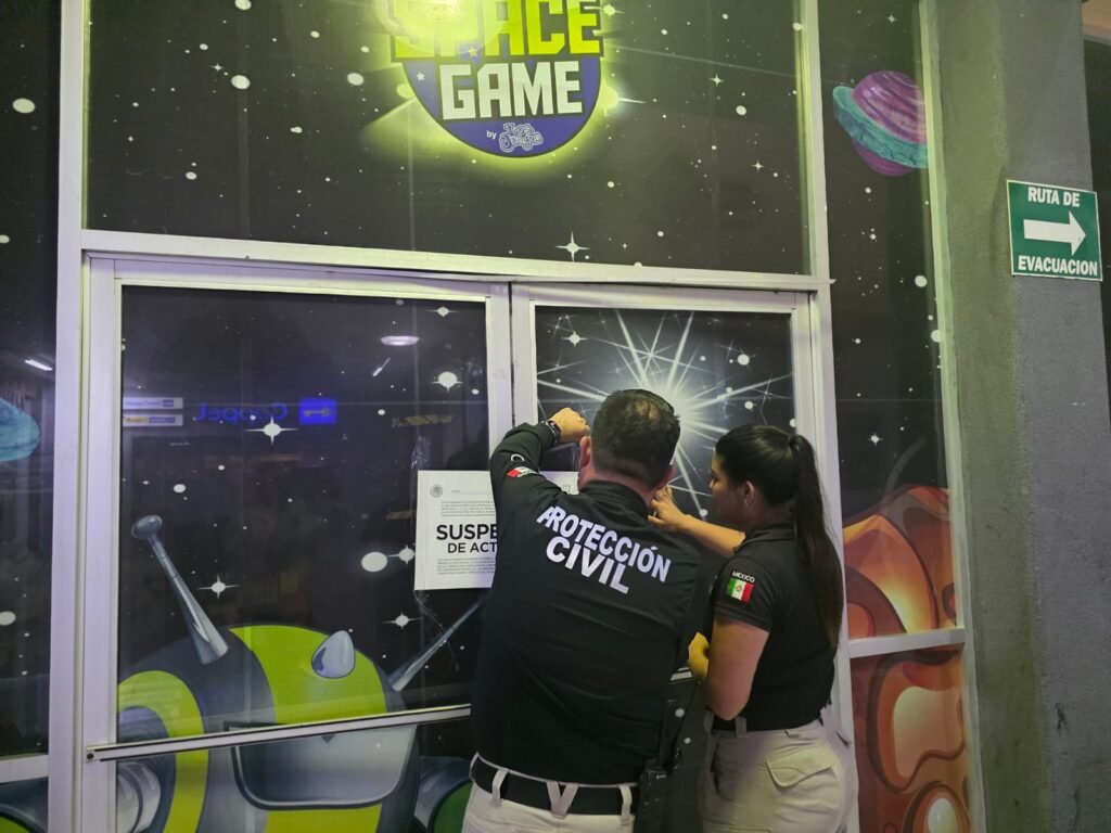 Suspende Protección Civil tienda ley 3 316