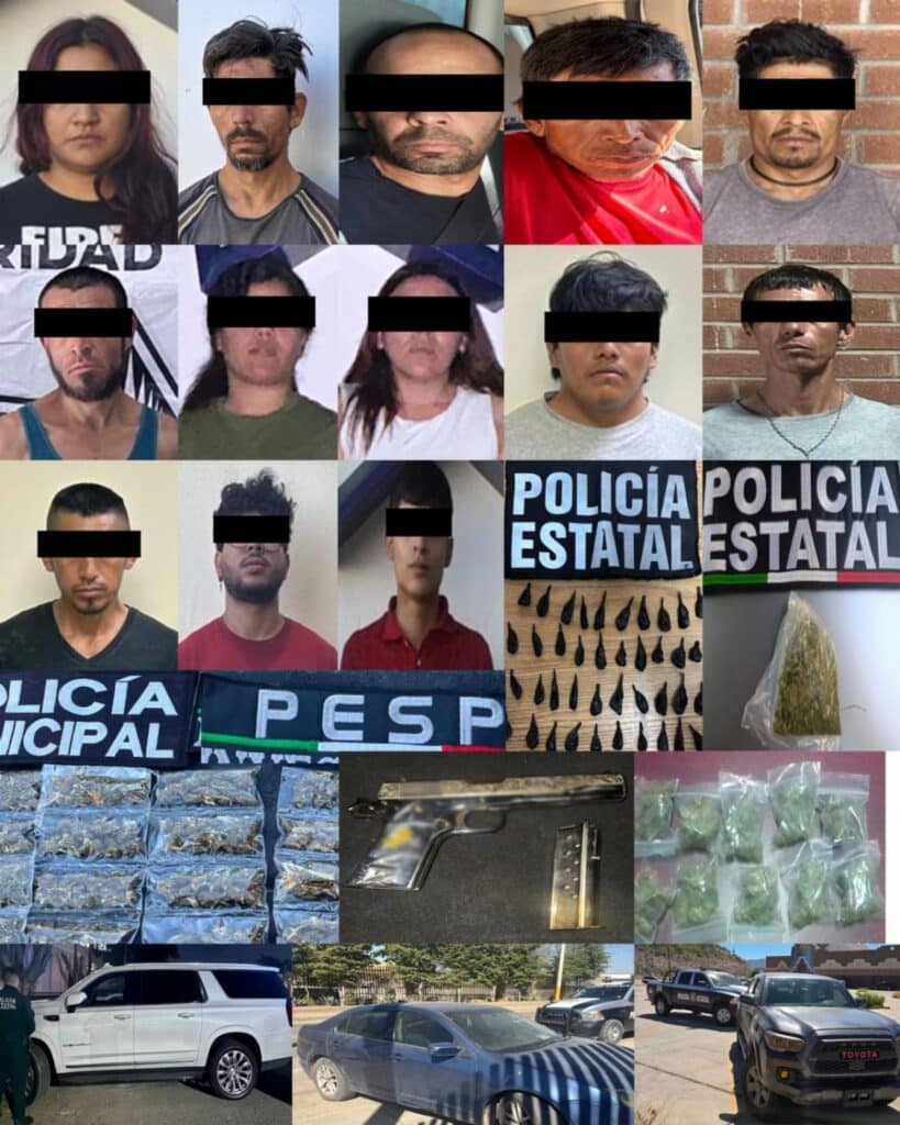 Acciones operativas de la Policía Estatal contra el narcomenudeo incauta más de 700 envoltorios de narcótico 1 339