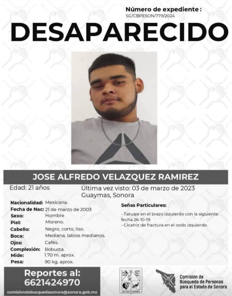 Localizan sin vida a joven guaymense desaparecido 2 36