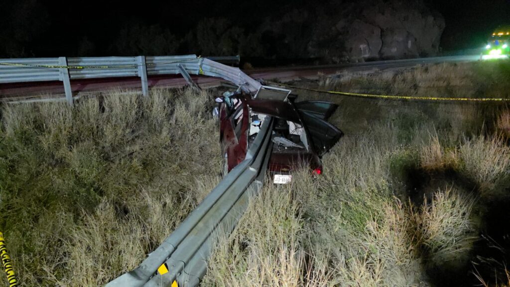 ¡En impresionante choque! Muere conductor de automóvil 12 369