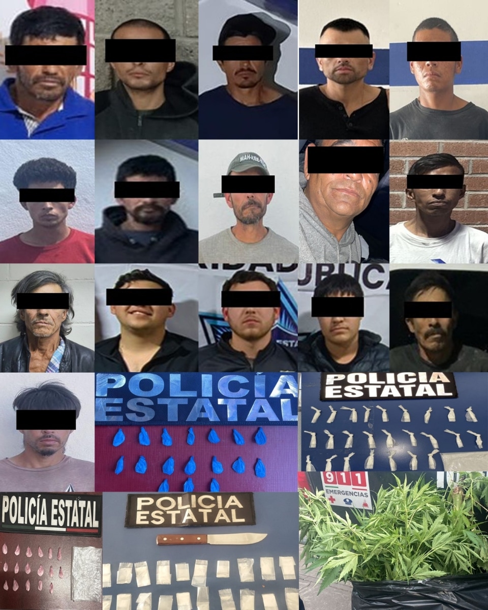 Acciones estratégicas de la Policía Estatal Sonora incautan más de 400 envoltorios de narcótico