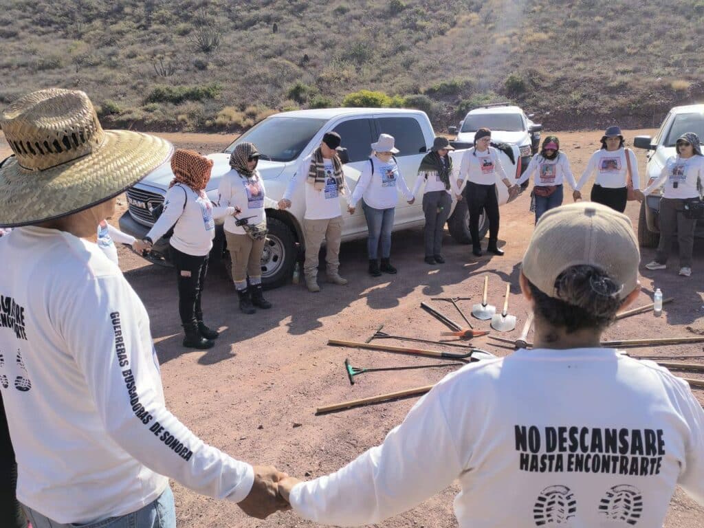 Localizan Guerreras Buscadoras más restos humanos 2 437