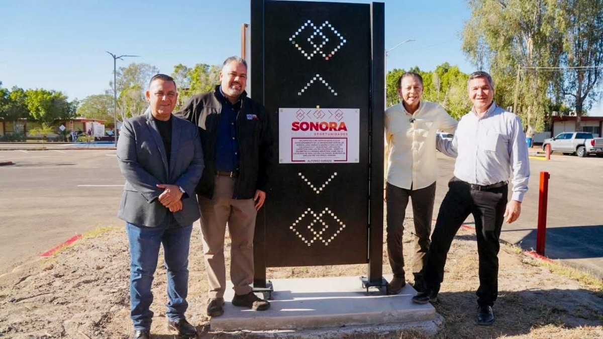 Inauguran recarpeteo de estacionamiento en UES San Luis Río Colorado para beneficio de estudiantes y trabajadores