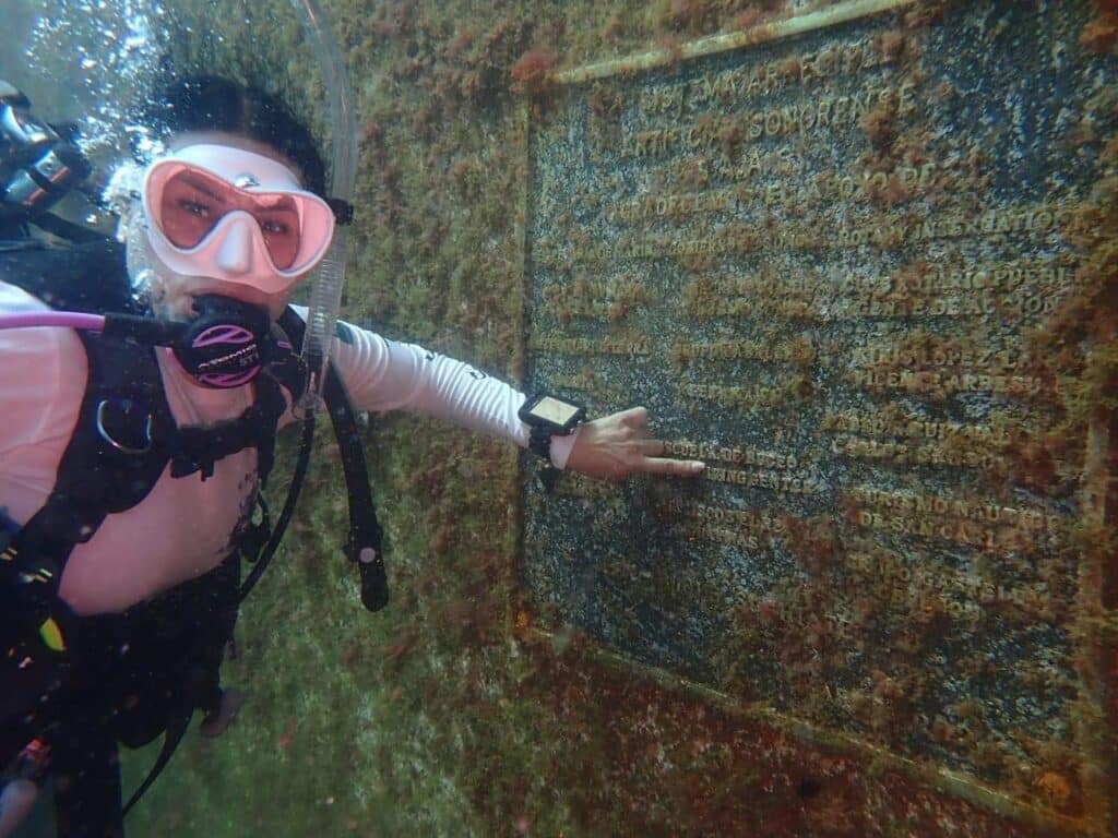 Logra Feliza Ríos cumplir retos en la creación del Sistema Arrecifal Artificial Sonorense 9 47 1