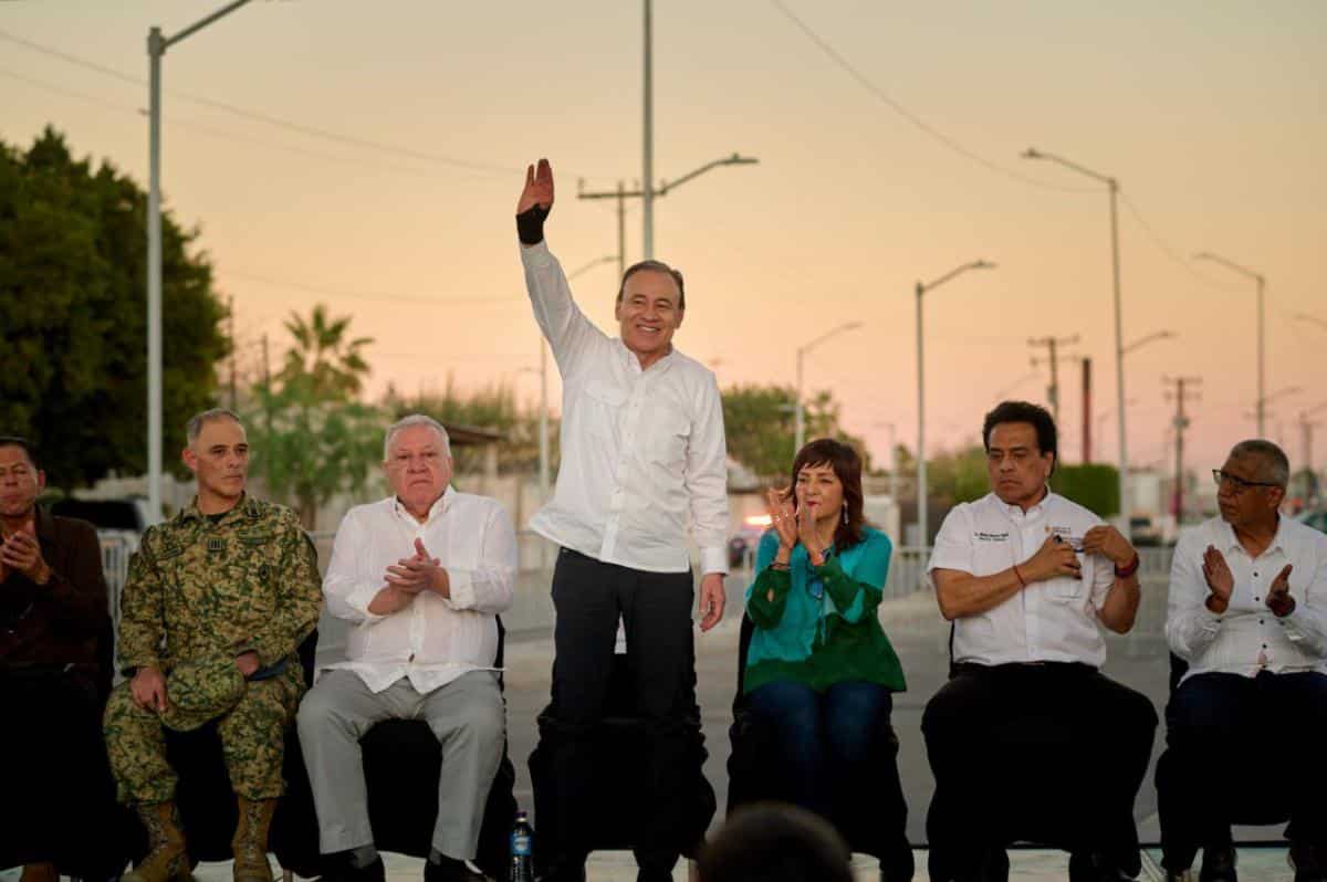 Con entrega de primer Sendero Seguro del país, Gobernador Durazo consolida mayor seguridad en la frontera