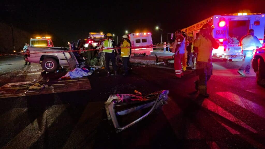 Fallece mujer en “encontronazo”; hay seis personas lesionadas 15 473 1