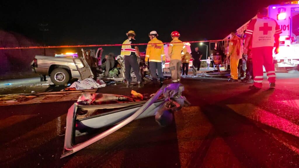 Fallece mujer en “encontronazo”; hay seis personas lesionadas 17 476 1