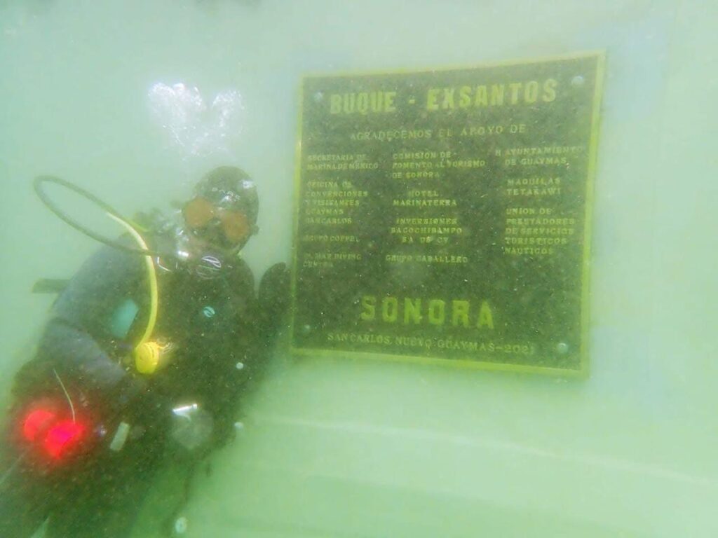 Logra Feliza Ríos cumplir retos en la creación del Sistema Arrecifal Artificial Sonorense 10 48 1