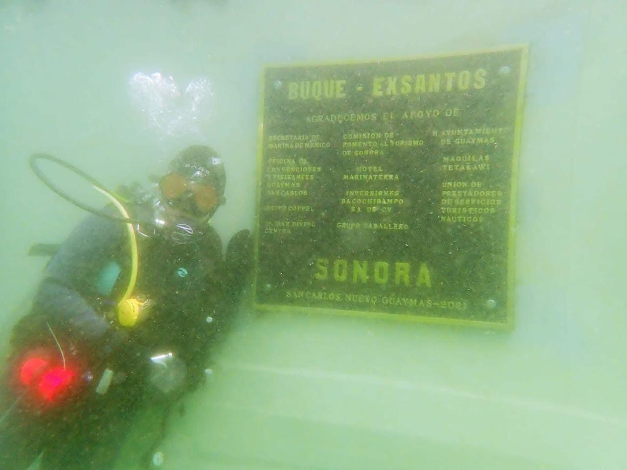 Logra Feliza Ríos cumplir retos en la creación del Sistema Arrecifal Artificial Sonorense