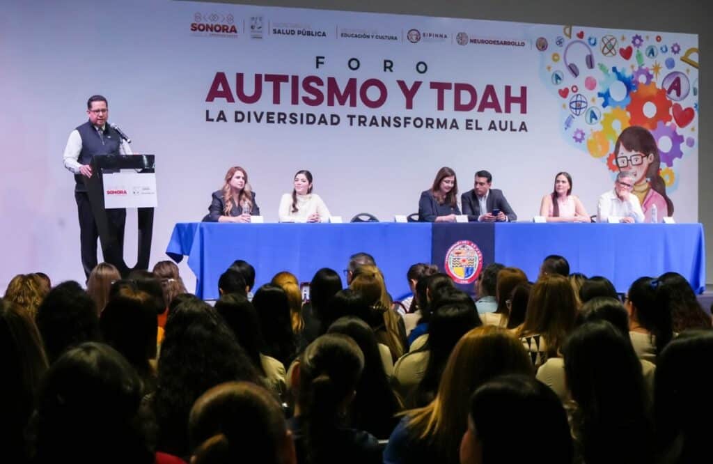 Fortalece Gobierno de Sonora la inclusión educativa con foro sobre autismo y TDAH 1 481